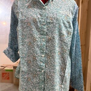 Floral Button-Up Shirt